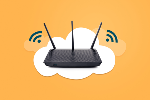 estudiante configurando ID de router OSPF en simulador